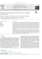 Dissolution of unirradiated MOX fuel in the presence of magnetite and chukanovite