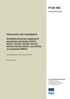 Oskarshamn site investigation. Simplified Boremap mapping of percussion boreholes HLX13, HLX21, HLX22, HLX23, HLX24, HLX25, HLX30, HLX31 and HLX33 on lineament EW007. Revised March 2008