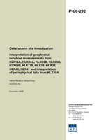 Oskarshamn site investigation. Interpretation of geophysical borehole measurements from KLX18A, KLX20A, KLX09B, KLX09D, KLX09F, KLX11B, HLX38, HLX39, HLX40, HLX41 and interpretation of petrophysical data from KLX20A