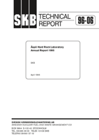 Äspö Hard Rock Laboratory. Annual Report 1995
