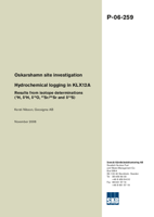 Oskarshamn site investigation. Hydrochemical logging in KLX12A. Results from isotope determinations (3H, δ2H, δ18O, 87Sr/86Sr and δ34S)
