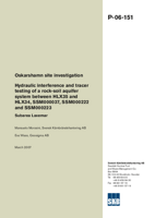 Oskarshamn site investigation. Hydraulic interference and tracer testing of a rock-soil aquifer system between HLX35 and HLX34, SSM000037, SSM000222 and SSM000223. Subarea Laxemar