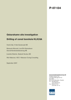 Oskarshamn site investigation. Drilling of cored borehole KLX20A