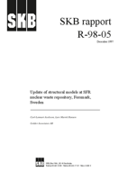 Update of structural models at SFR nuclear waste repository, Forsmark, Sweden