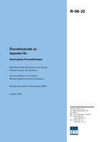 Översiktsstudie av Uppsala län. Geologiska förutsättningar