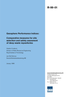 Geosphere performance indices: Comparative measures for site selection and safety assessment of deep waste repositories