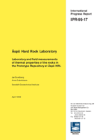 Äspö Hard Rock Laboratory. Laboratory and field measurements of thermal properties on the rocks in the prototype repository at Äspö HRL