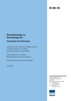 Översiktsstudie av Kronobergs län. Geologiska förutsättningar