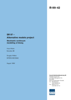 SR 97 - Alternative models project. Stochastic continuum modelling of Aberg