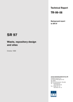 SR 97 - Waste, repository design and sites. Background report to SR 97