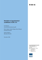 Evolution of geochemical conditions in SFL 3-5
