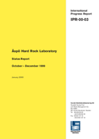 Äspö Hard Rock Laboratory. Status report October-December 1999