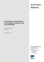 Groundwater characterisation and modelling: problems, facts and possibilities