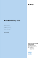 Aktinidfördelning i SFR1