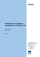 Geophysical and geological investigations of the Boda area