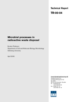 Microbial processes in radioactive waste disposal