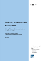Partitioning and transmutation. Annual Report 1999