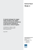 A natural analogue for copper waste canisters: The copper-uranium mineralised concretions in the Permian mudrocks of south Devon, United Kingdom