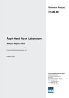 Äspö Hard Rock Laboratory Annual Report 1999