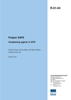 Projekt SAFE. Complexing agents in SFR