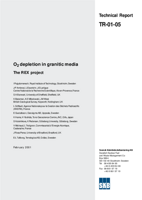 O2 depletion in granitic media. The REX project
