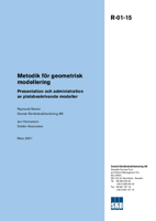 Metodik för geometrisk modellering Presentation och administration av platsbeskrivande modeller