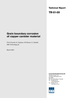 Grain boundary corrosion of copper canister material