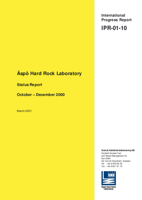 Äspö Hard Rock Laboratory. Status report October - December 2000