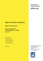 Äspö Hard Rock Laboratory. Backfill and Plug test. Sensor data report (Period: 990601-010701). Report No: 3