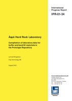 Äspö Hard Rock Laboratory. Compilation of laboratory data for buffer and backfill materials in the Prototype Repository