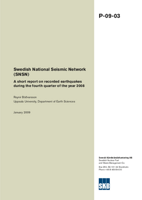 Swedish National Seismic Network (SNSN). A short report on recorded earthquakes during the fourth quarter of the year 2008