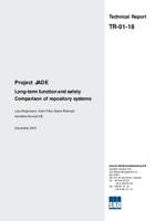Project JADE Long-term function and safety. Comparison of repository systems