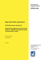 Äspö Hard Rock Laboratory. TRUE Block Scale experiment. Detailed flow logging of core boreholes KA2511A, KI0025F and KA3510A using a double packer system