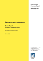 Äspö Hard Rock Laboratory. Status Report October - December 2008