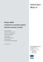 Project JADE. Comparison of repository systems. Executive summary of results