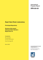 Äspö Hard Rock Laboratory. Prototype Repository. Sensors data report (Period 010917-081201). Report No: 20