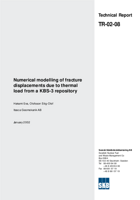 Numerical modelling of fracture displacements due to thermal load from a KBS-3 repository