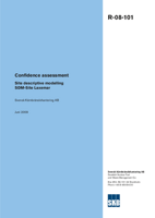 Confidence assessment. Site descriptive modelling SDM-Site Laxemar