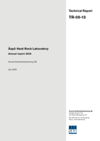 Äspö Hard Rock Laboratory. Annual report 2008