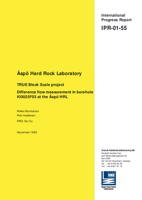 Äspö Hard Rock Laboratory. TRUE Block Scale project. Difference flow measurement in borehole KI0025F03 at the Äspö HRL