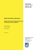 Äspö Hard Rock Laboratory. Single-hole hydraulic tests and short-term interference tests in KI0025F03