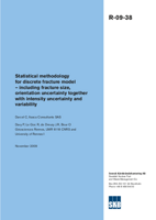 Statistical methodology for discrete fracture model - including fracture size, orientation uncertainty together with intensity uncertainty and variability