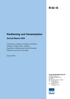 Partitioning and Transmutation. Annual Report 2002