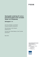 Geologiskt underlag för val av prioriterad plats inom området väster om Simpevarp. Delrapport 1-4