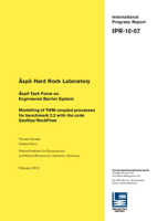Äspö Hard Rock Laboratory. Äspö Task Force on Engineered Barrier System. Modelling of THM-coupled processes for benchmark 2.2 with the code GeoSys/RockFlow.