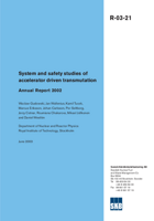 System and safety studies of accelerator driven transmutation. Annual Report 2002