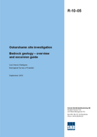 Bedrock geology - overview and excursion guide. Oskarshamn site investigation