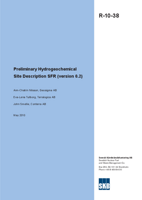 Preliminary hydrogeochemical site description SFR (version 0.2)