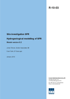Hydrogeological modelling of SFR. Model version 0.2. Site investigation SFR