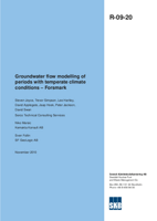 Groundwater flow modelling of periods with temperate climate conditions - Forsmark. Updated 2013-08